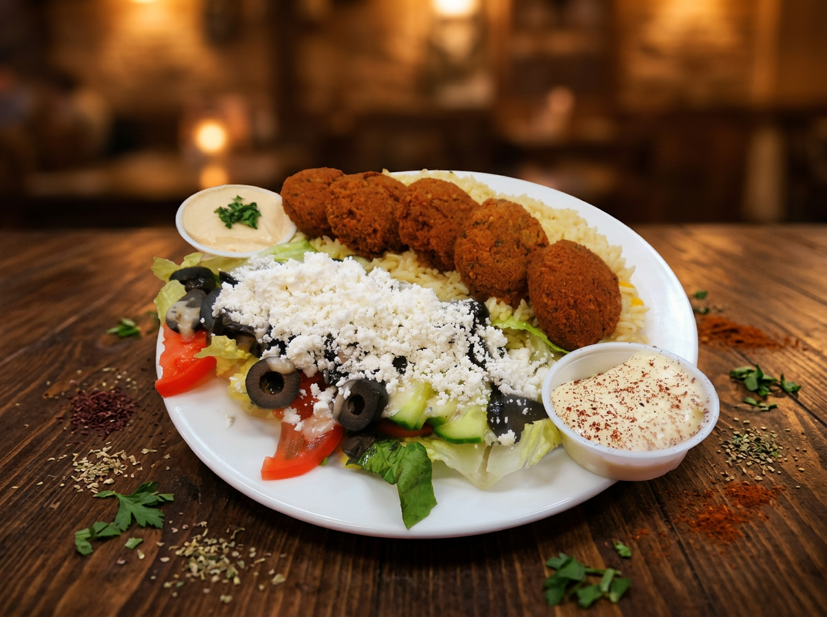 Sunday's special — Falafel Platter